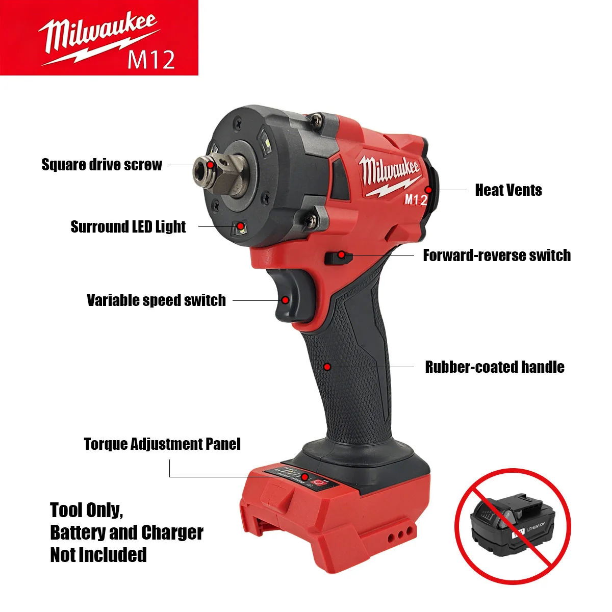 Бесщеточный электрический удар – обзор и цена Milwaukee Drill M18 Fuel