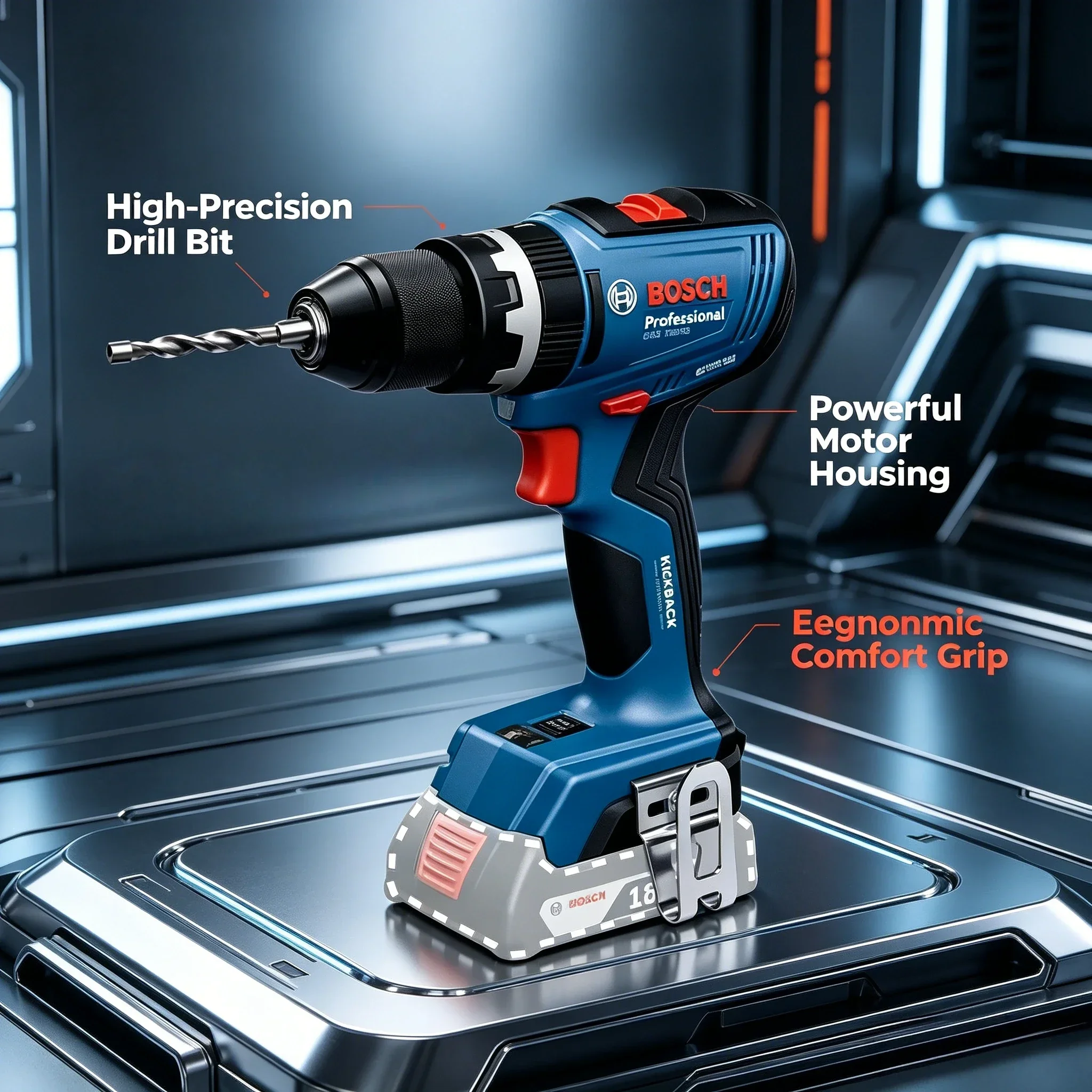 Бесщеточная дрель-шуруповерт B – обзор и цена Bosch Drill Gsb 18V