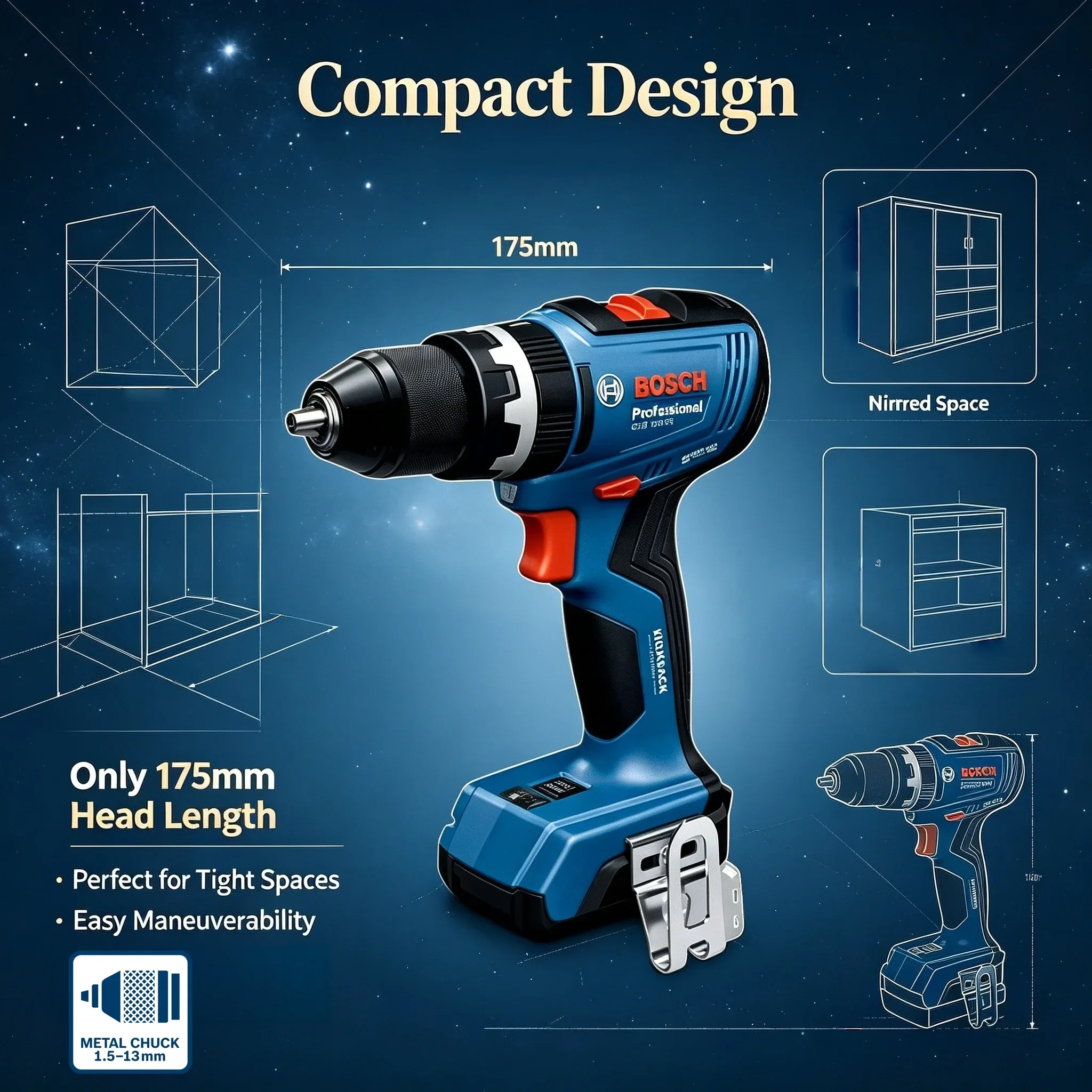 Бесщеточная аккумуляторная дре – обзор и цена Bosch Drill Gsb 18V