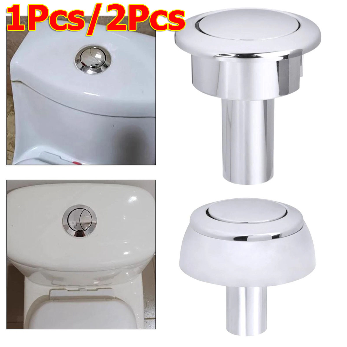 1/2 шт. 48 мм кнопка смыва для – обзор и цена Toilet Fill Valve